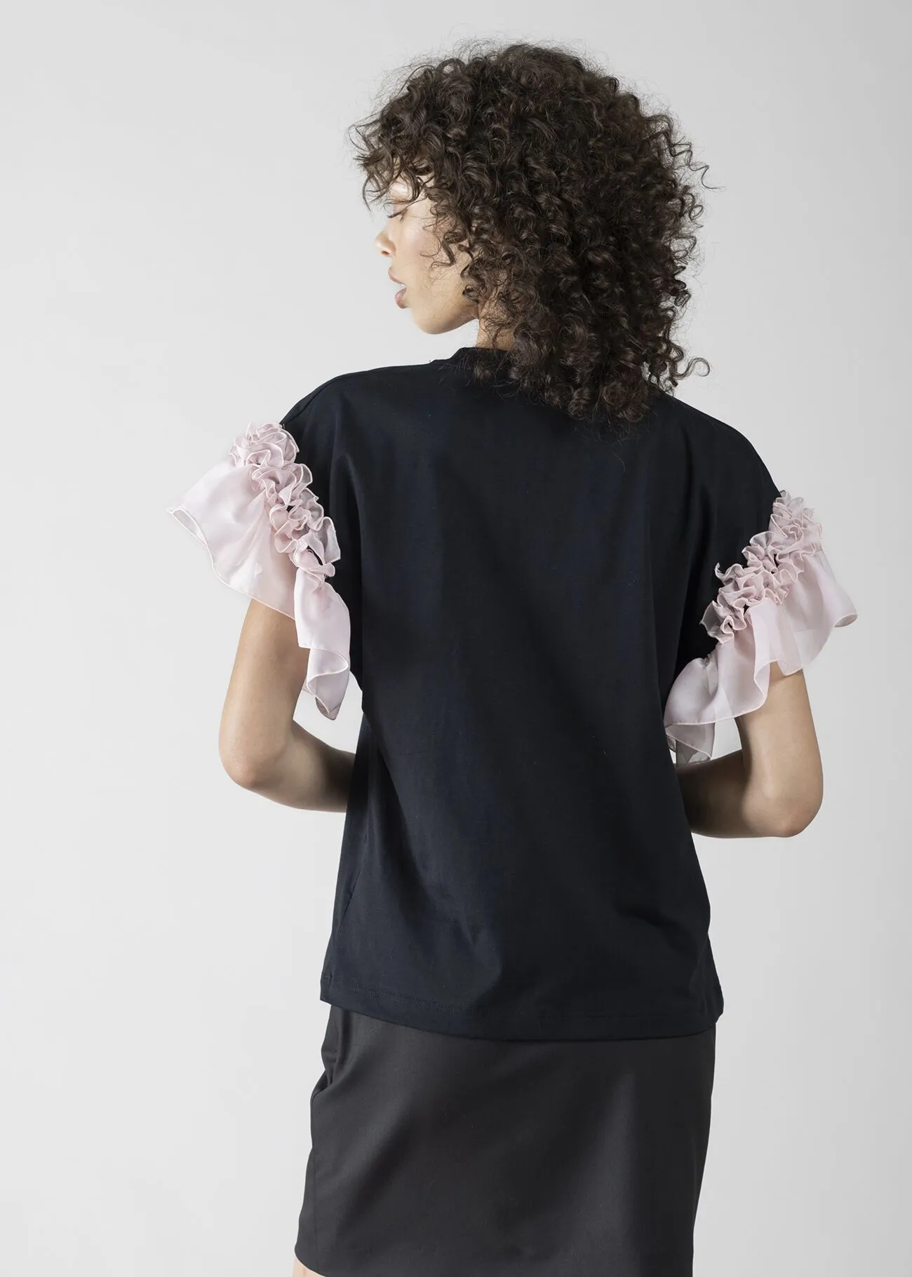 T-SHIRT GOTHIC BALLERINA