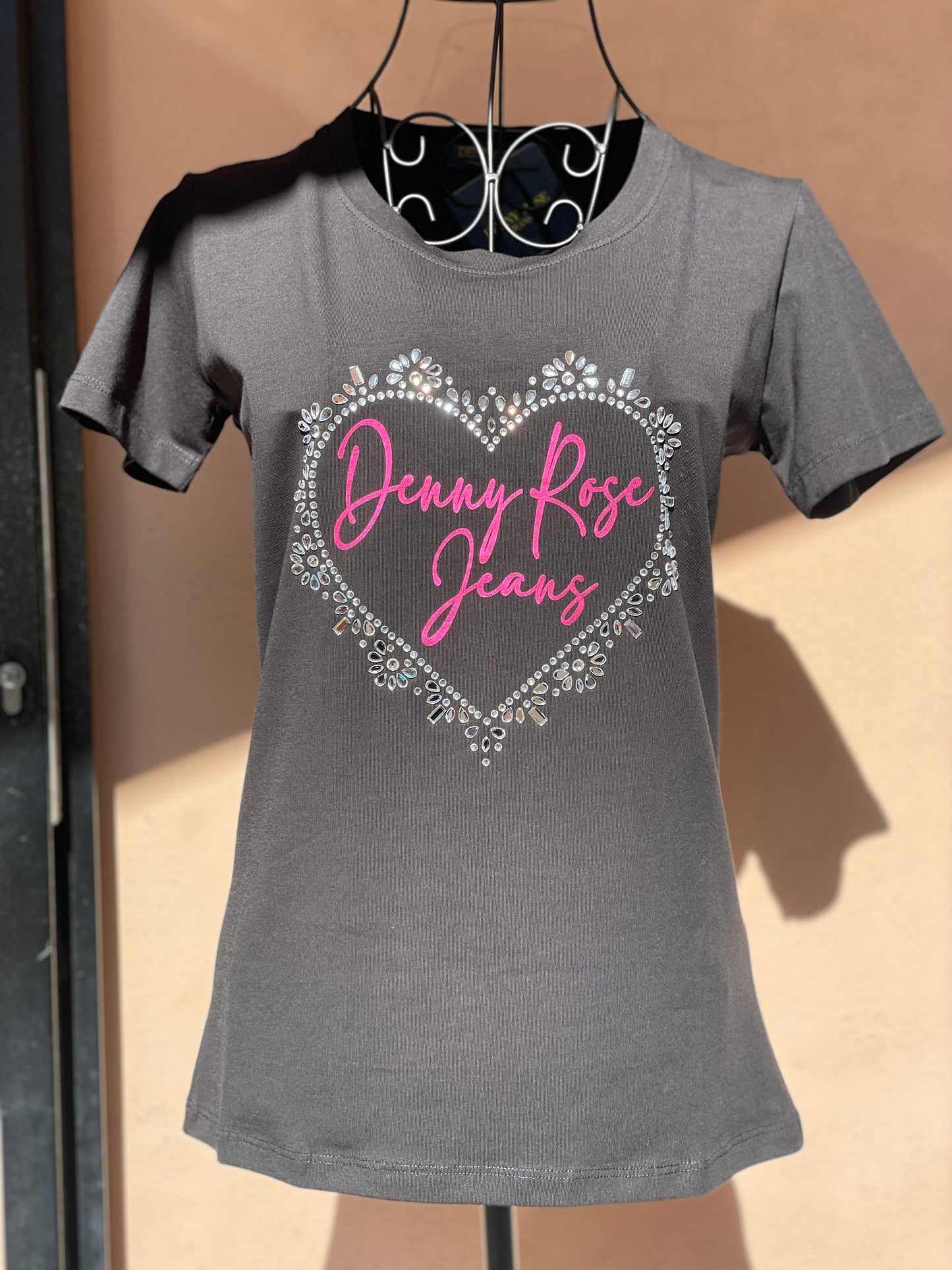 T-shirt in cotone con logo