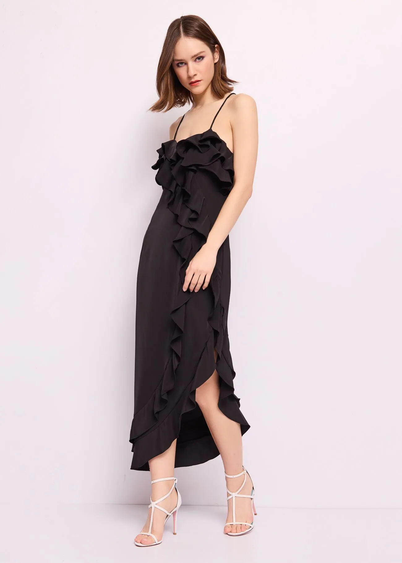 Abito lungo con Rouches