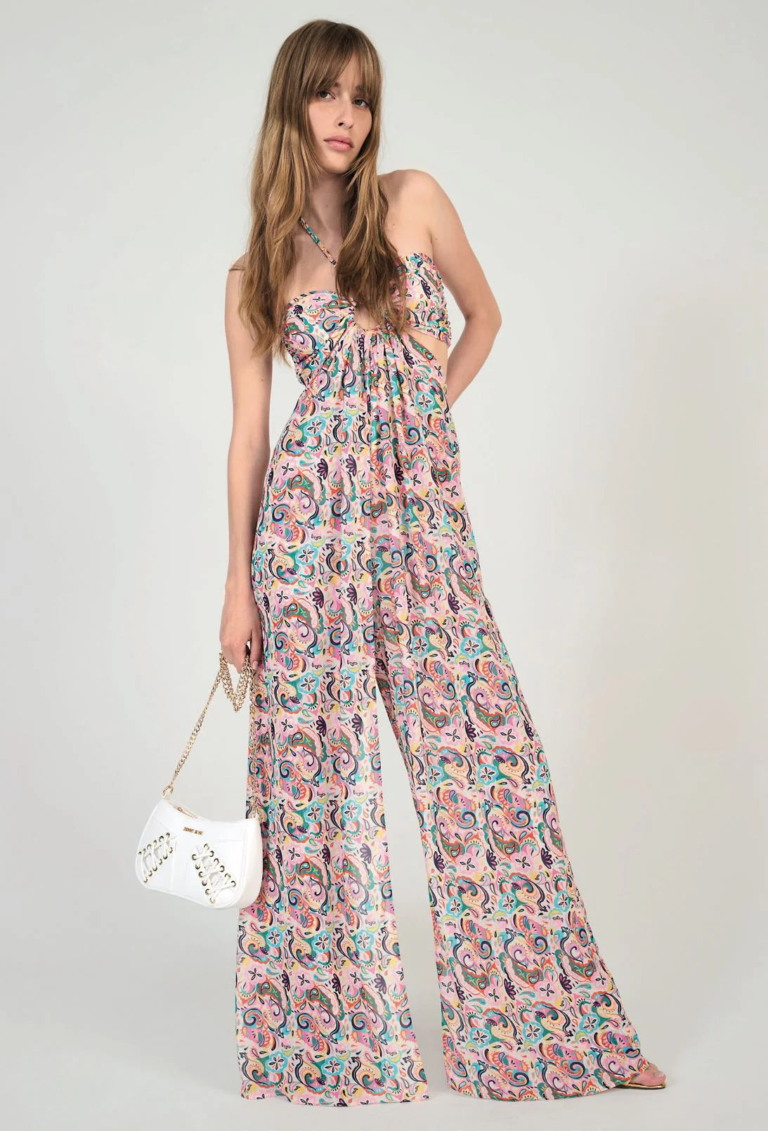 Tuta in georgette fantasia