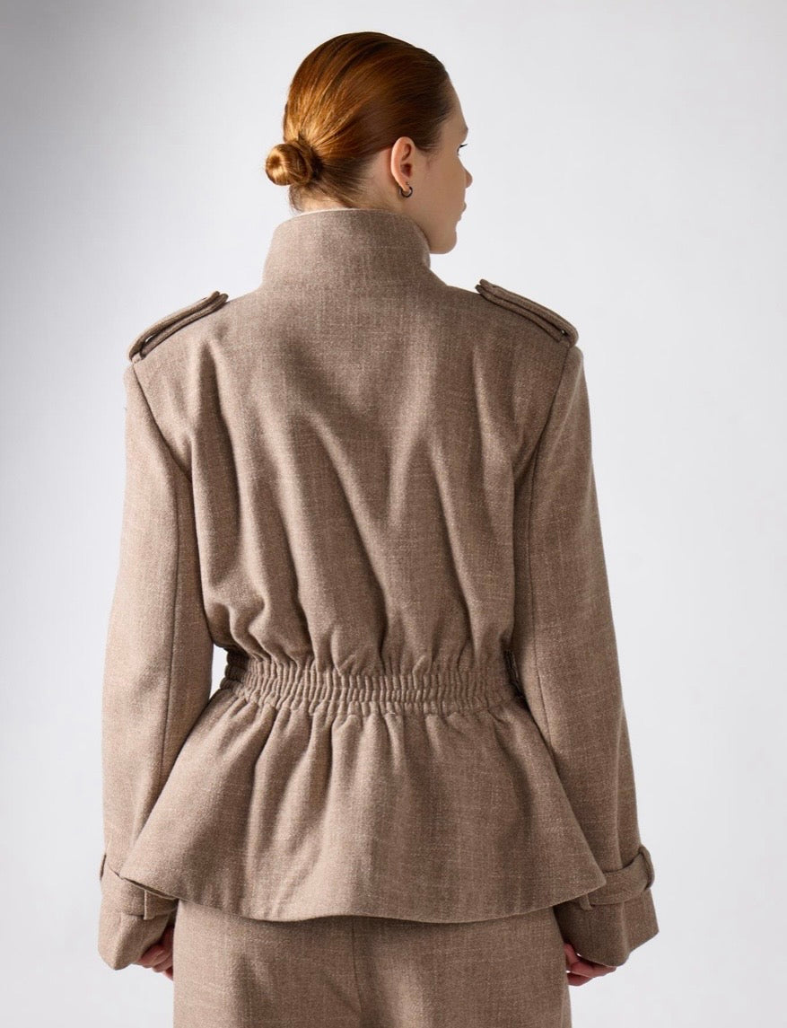 Giacca Con Coulisse In Vita - Glamorous