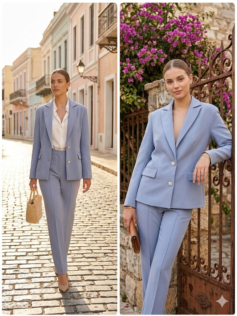 Tailleur giacca e pantalone - Denny Rose