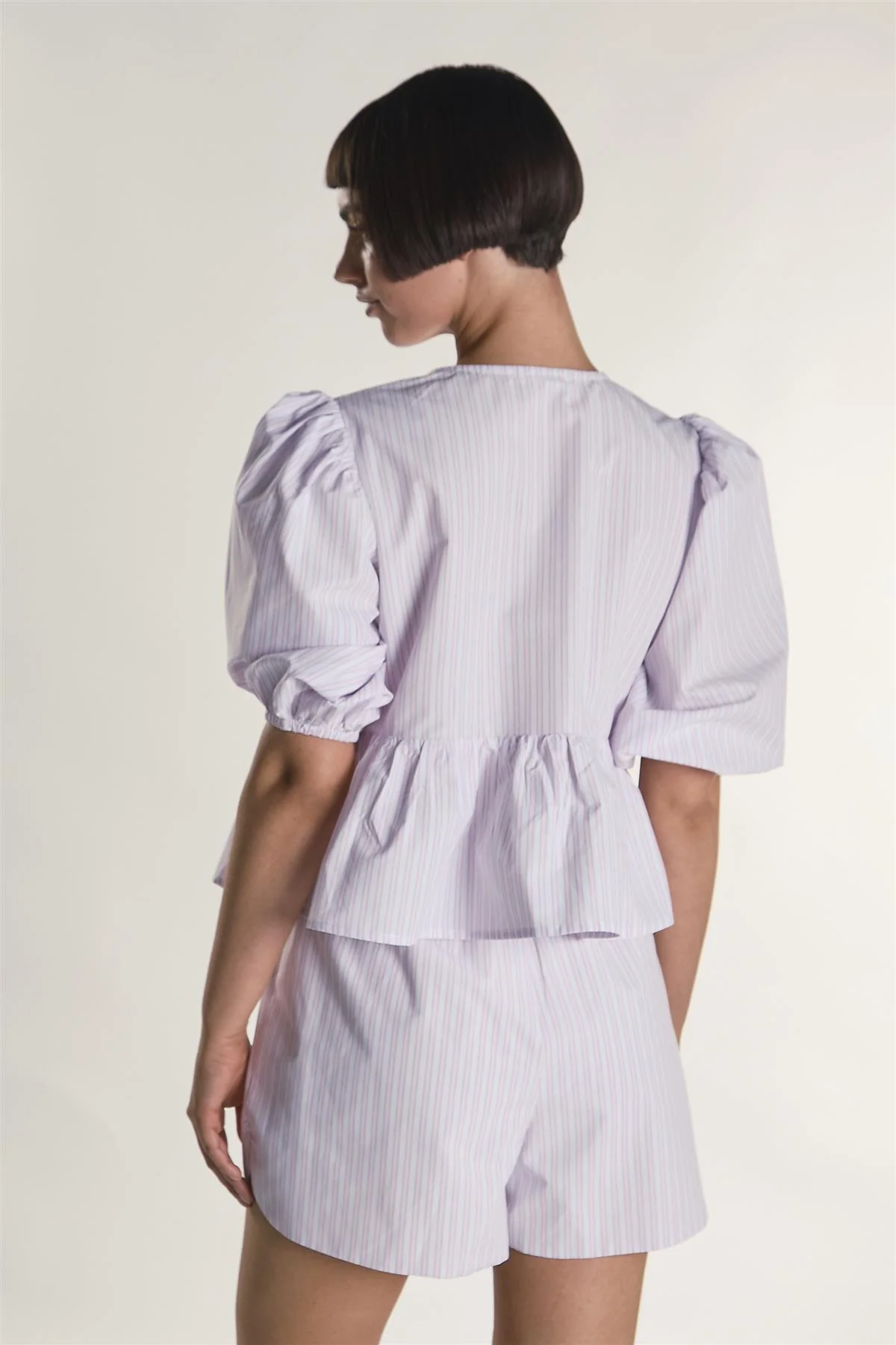 Bermuda Righe Rosa - Glamorous