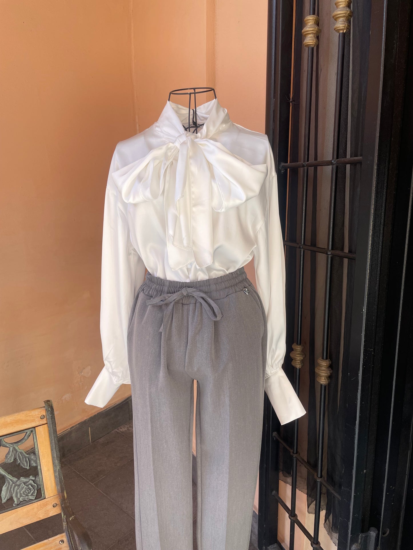 Camicia con fiocco - Glamorous