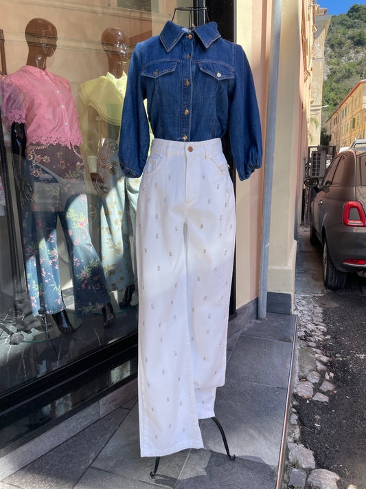 Pantalone Denim Cassiopea - Queguapa