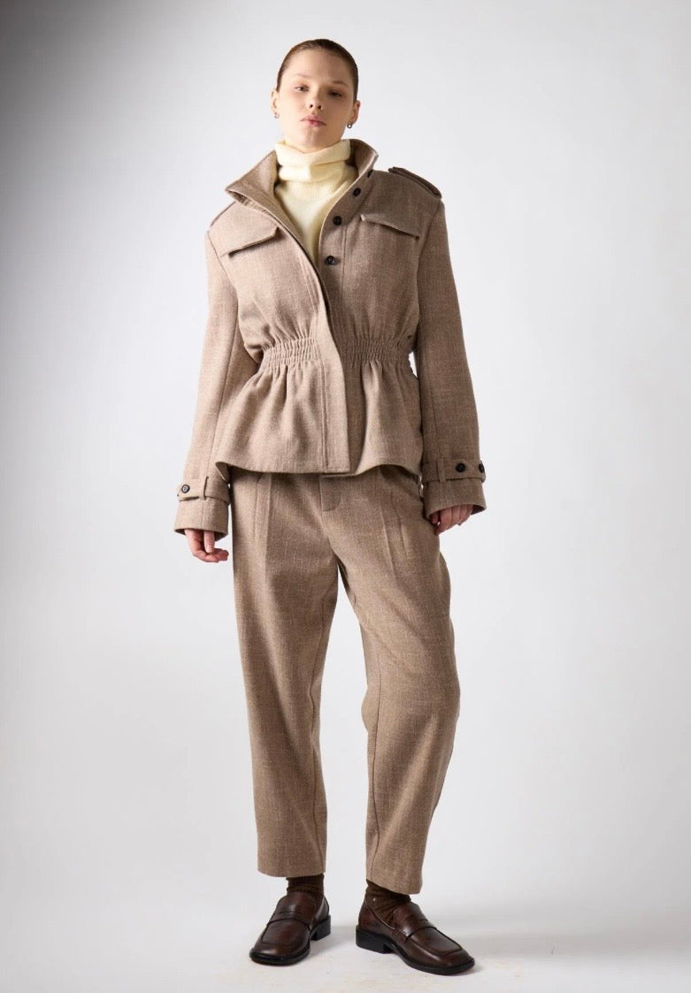 Giacca Con Coulisse In Vita - Glamorous