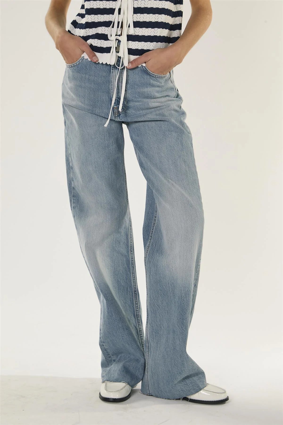 Jeans Vintage Gamba Dritta - Glamorous