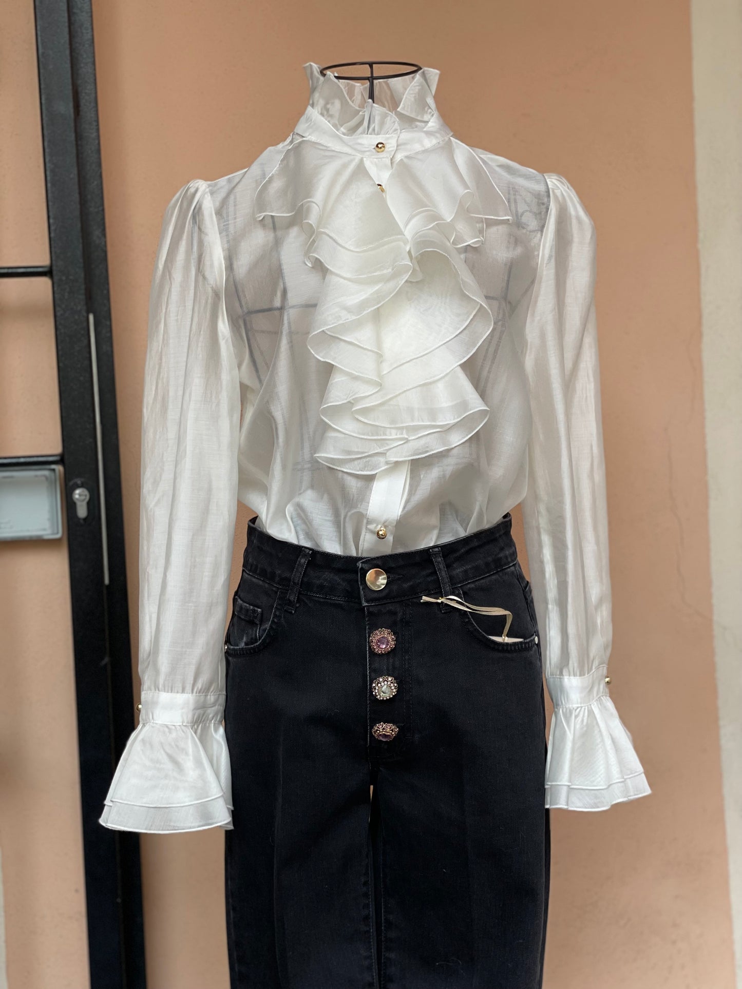 Pantalone denim Sofia - Queguapa