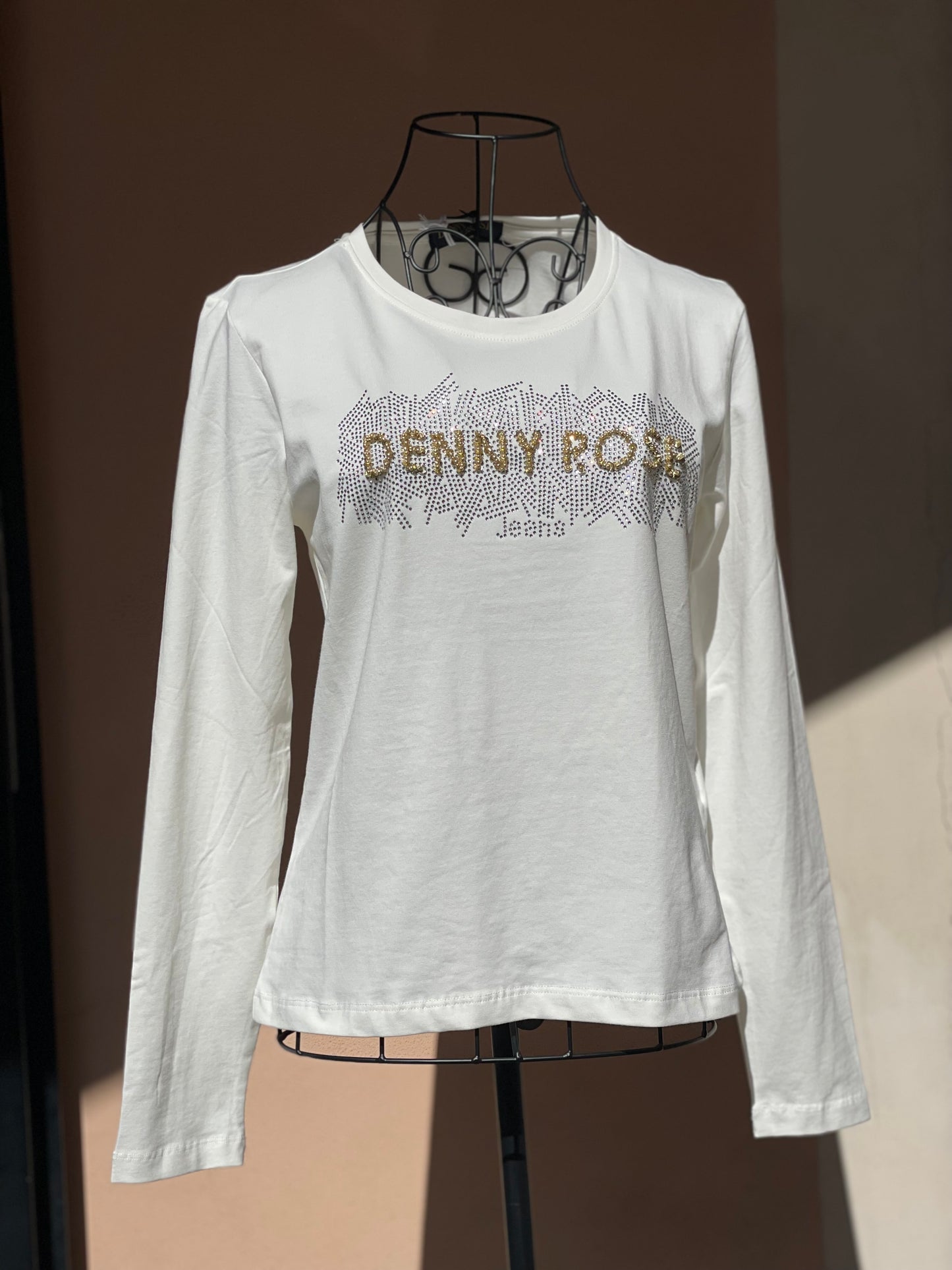 T-shirt in cotone con logo