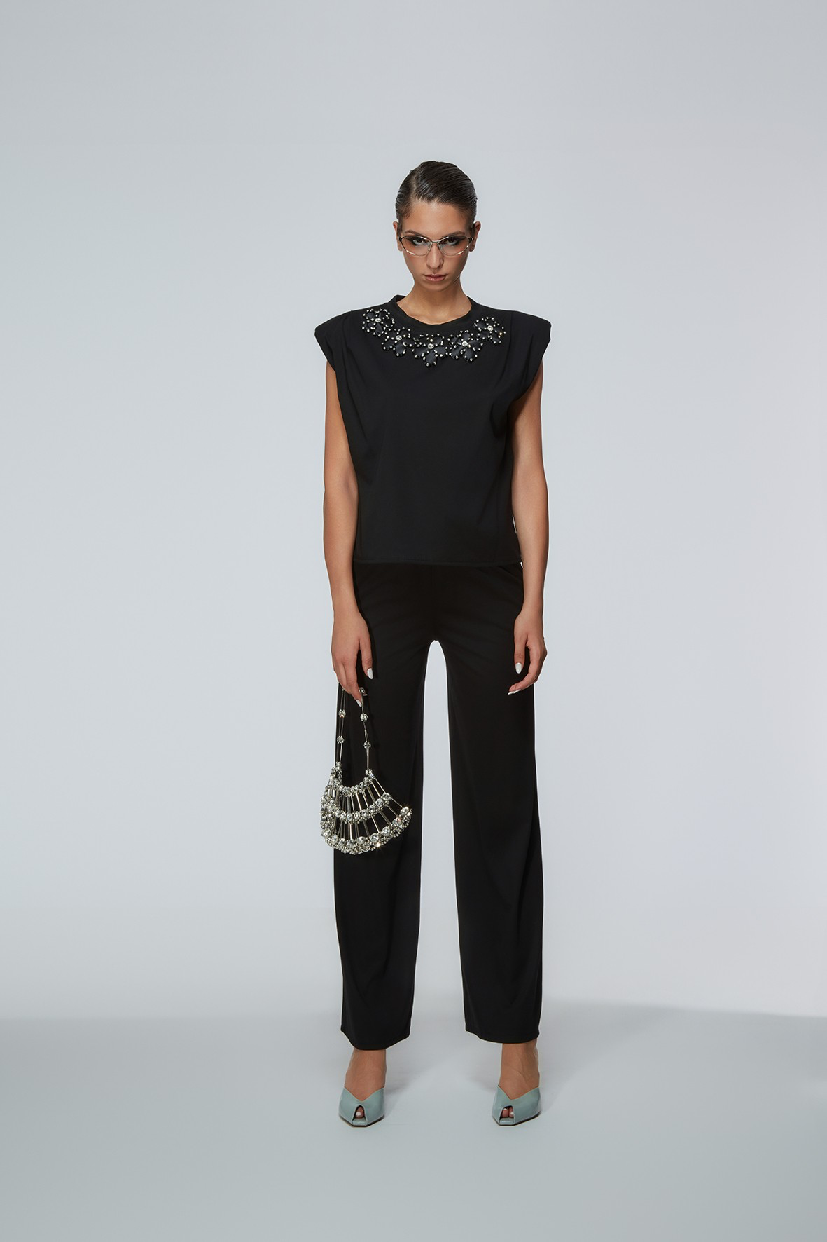 VESCA PANTALONE NERO - ODì ODì