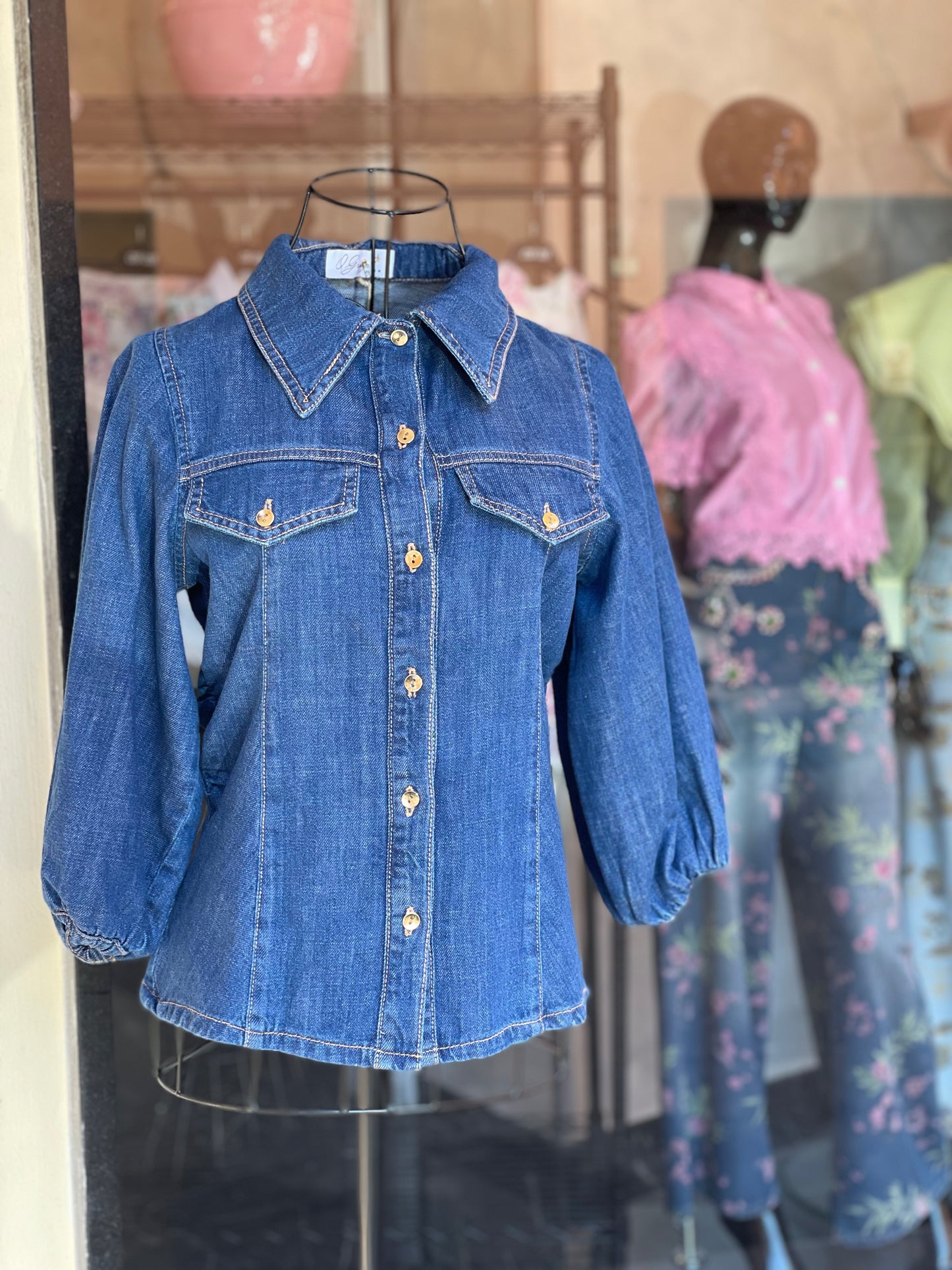 Camicia denim Guendalina