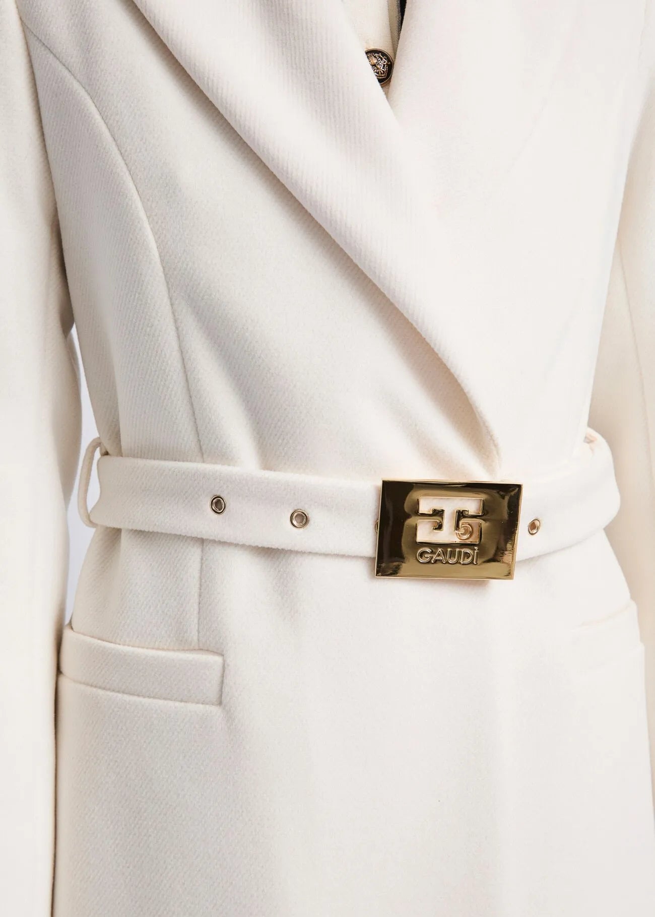 Cappotto Tabacco con cintura