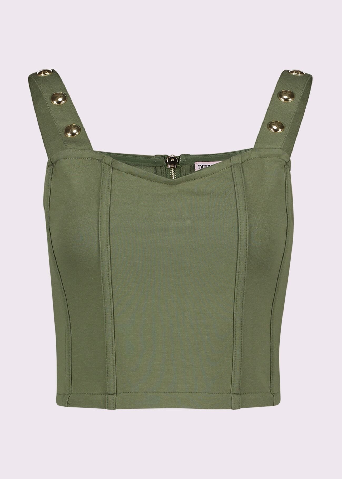 Top in felpa di cotone