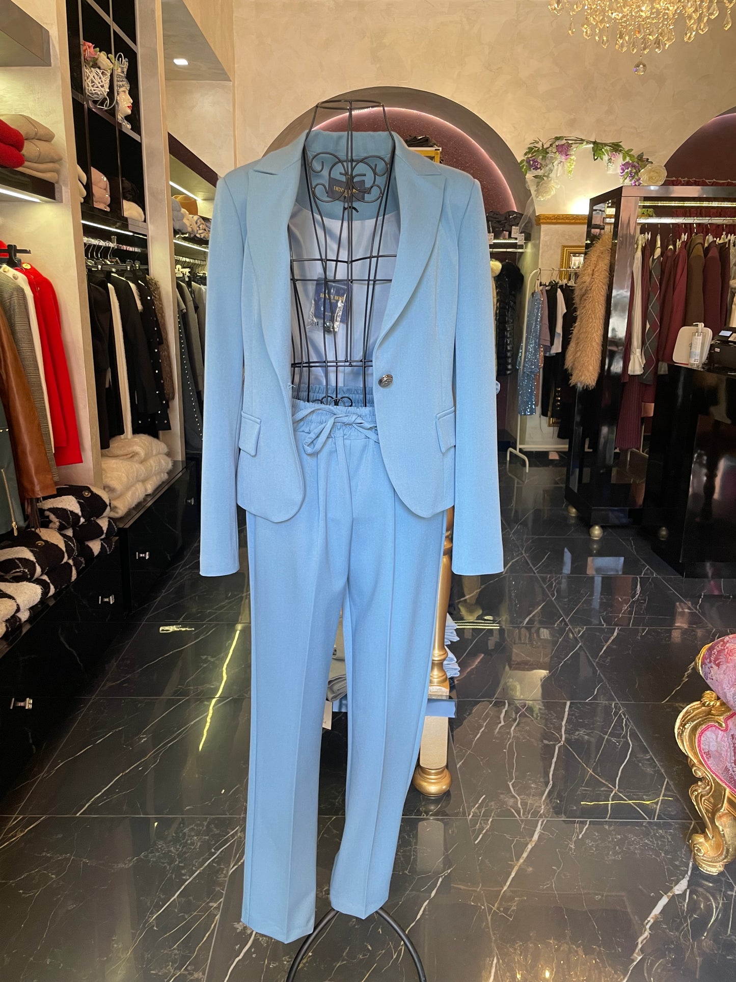 Tailleur giacca e pantalone- Denny Rose