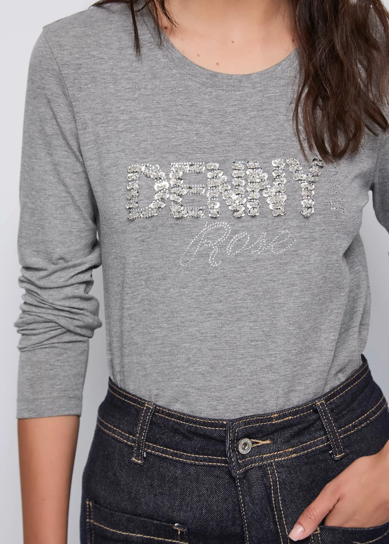 T-shirt in cotone con logo