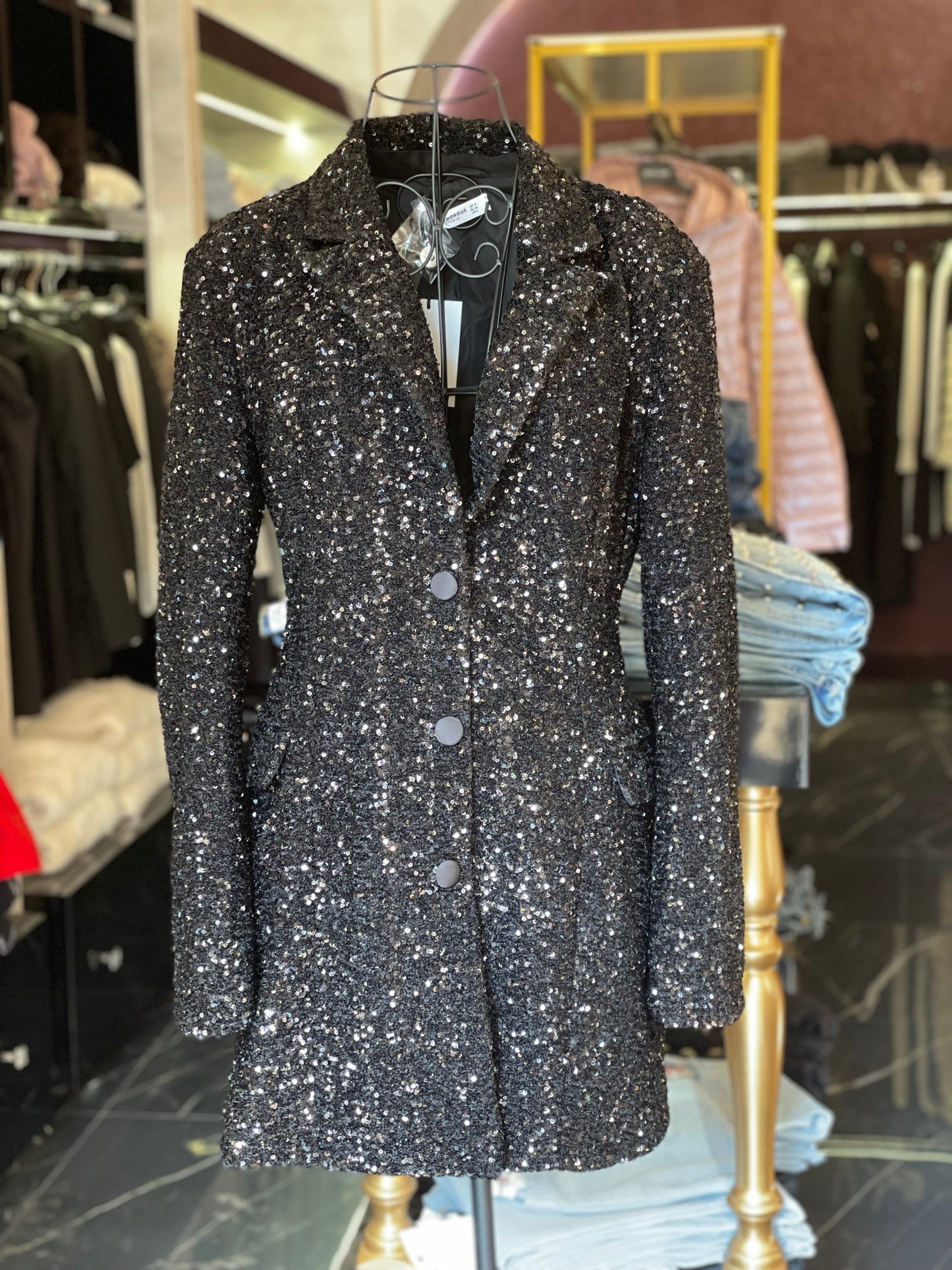 Giacca paillettes- Glamorous