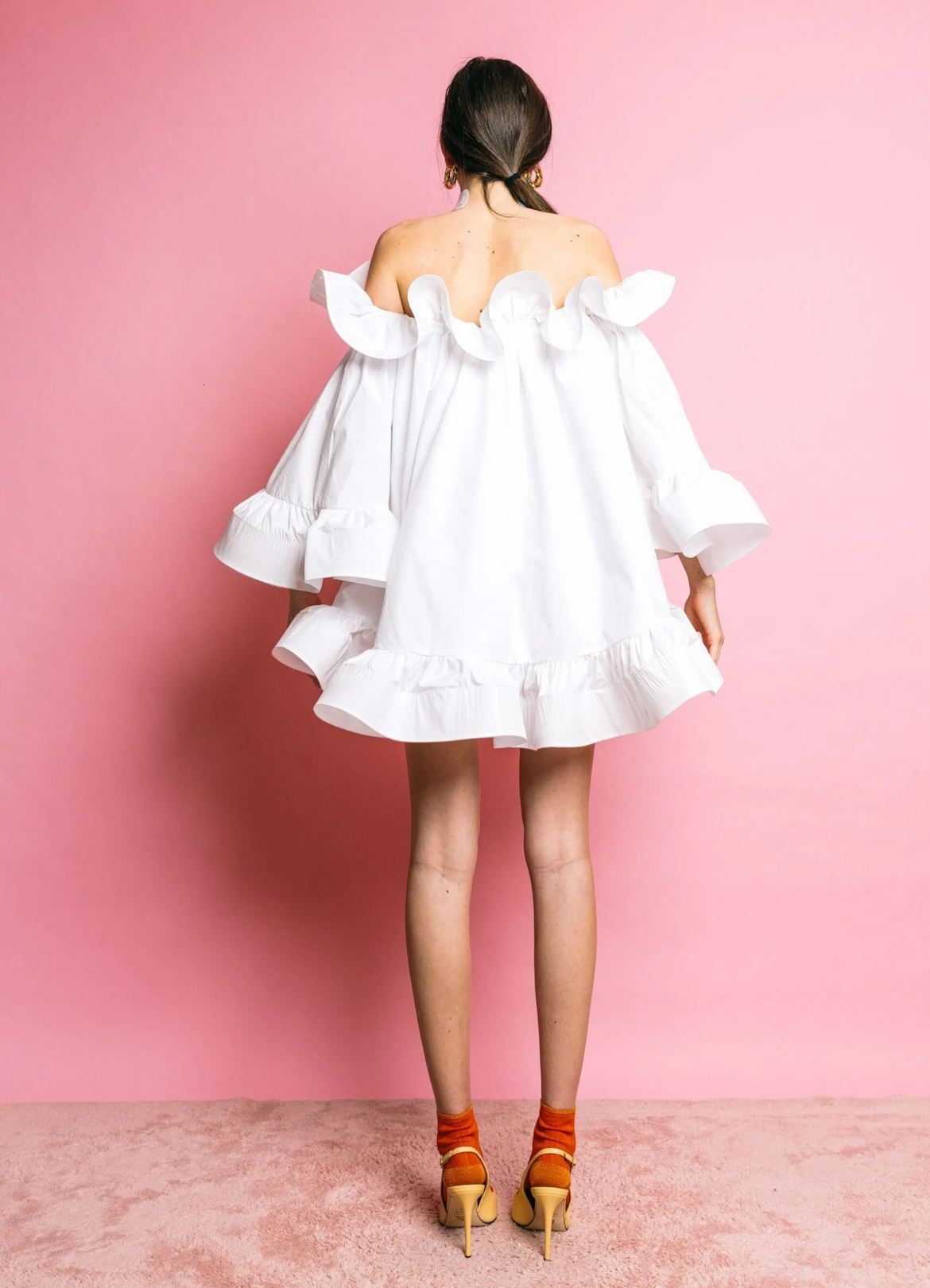Abito bianco corto - Glamorous GC1269