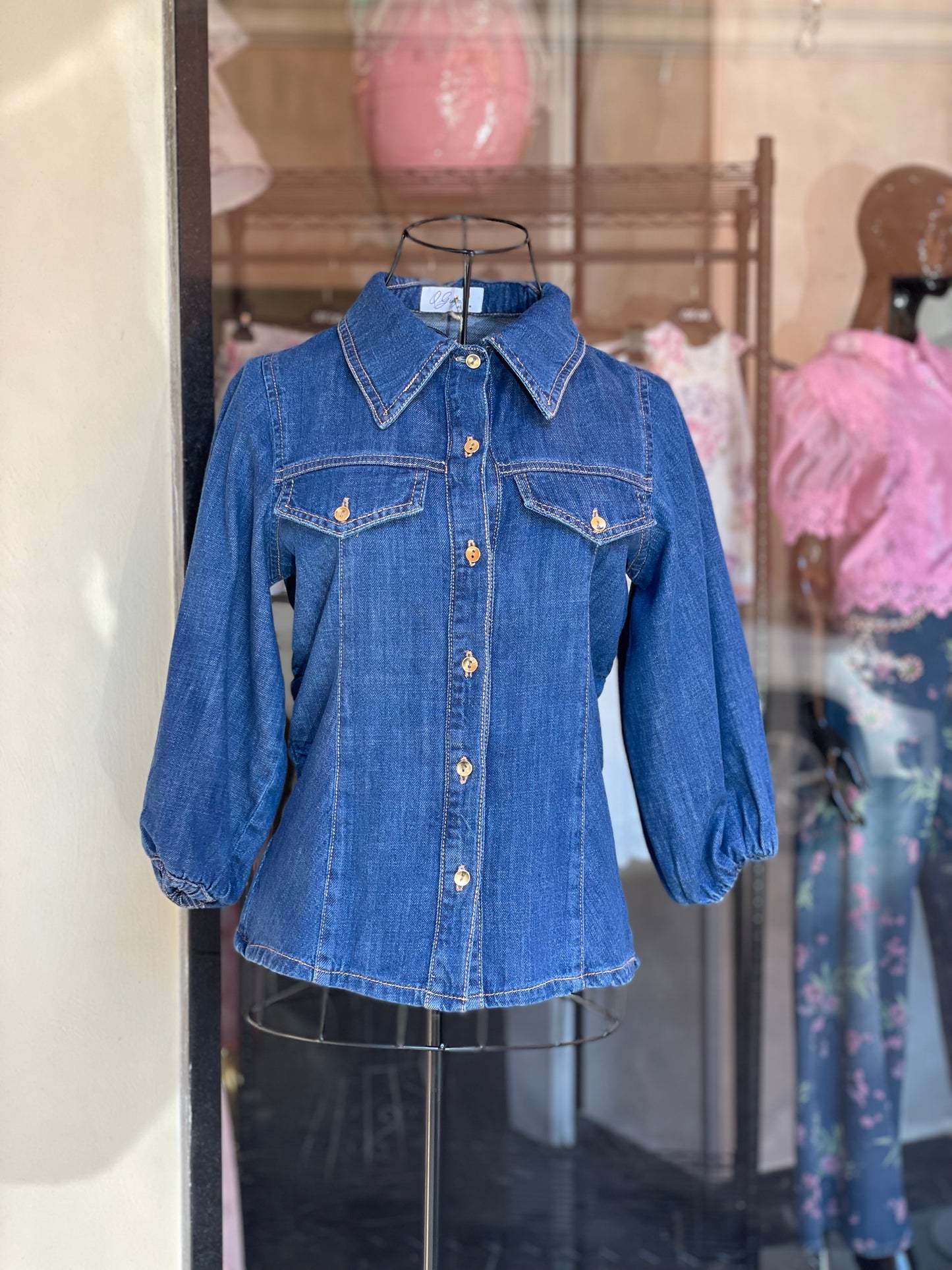Camicia denim Guendalina
