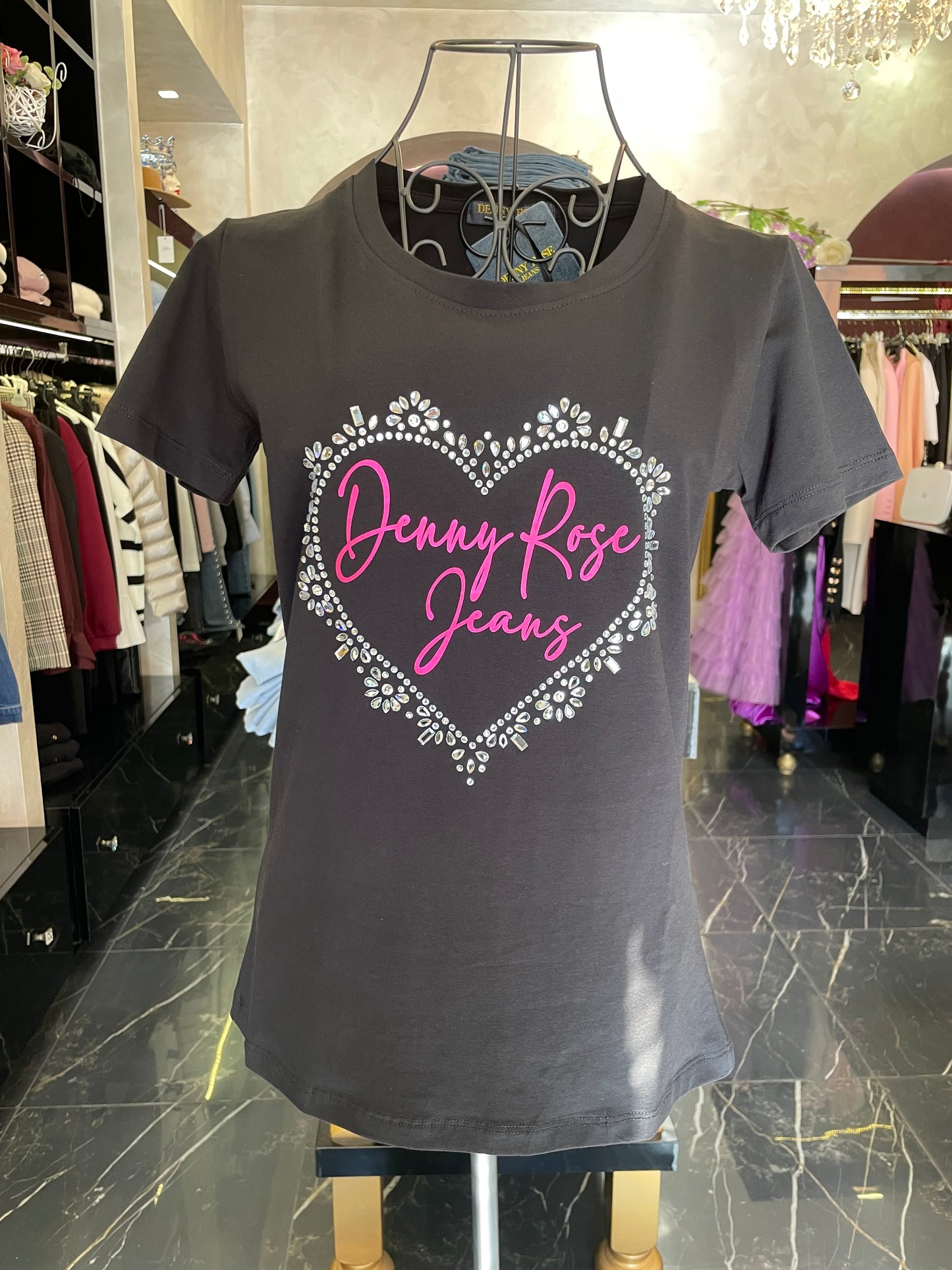 T-shirt in cotone con logo