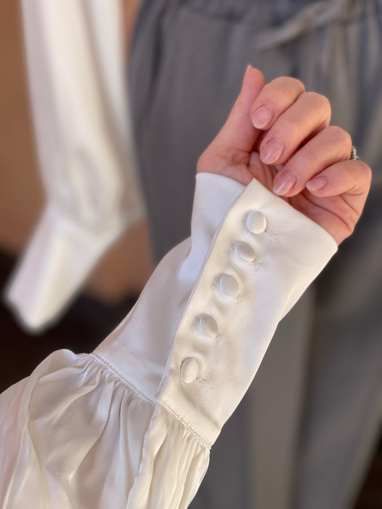 Camicia con fiocco - Glamorous