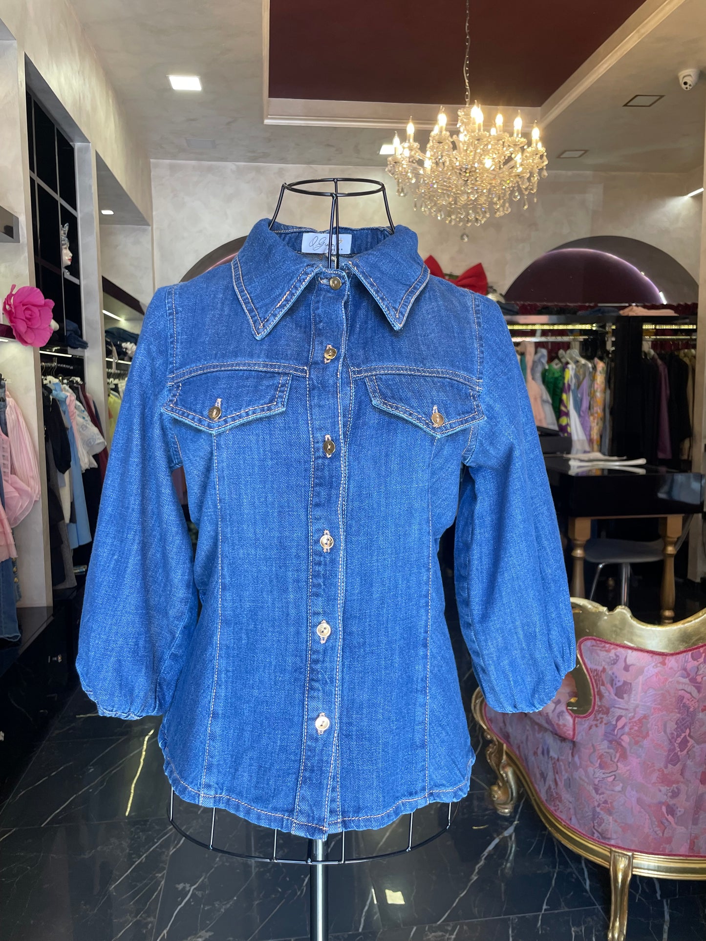 Camicia denim Guendalina
