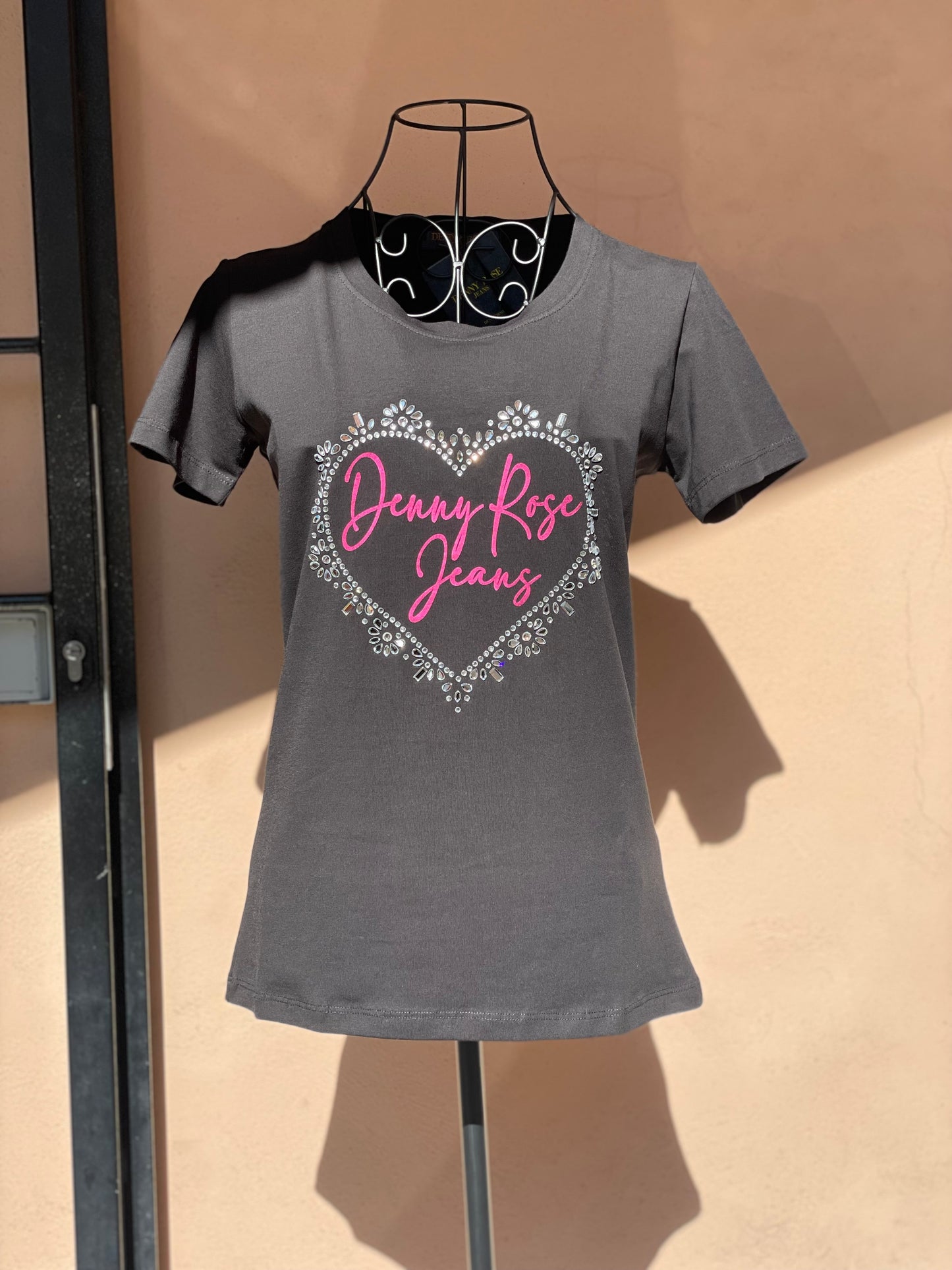 T-shirt in cotone con logo