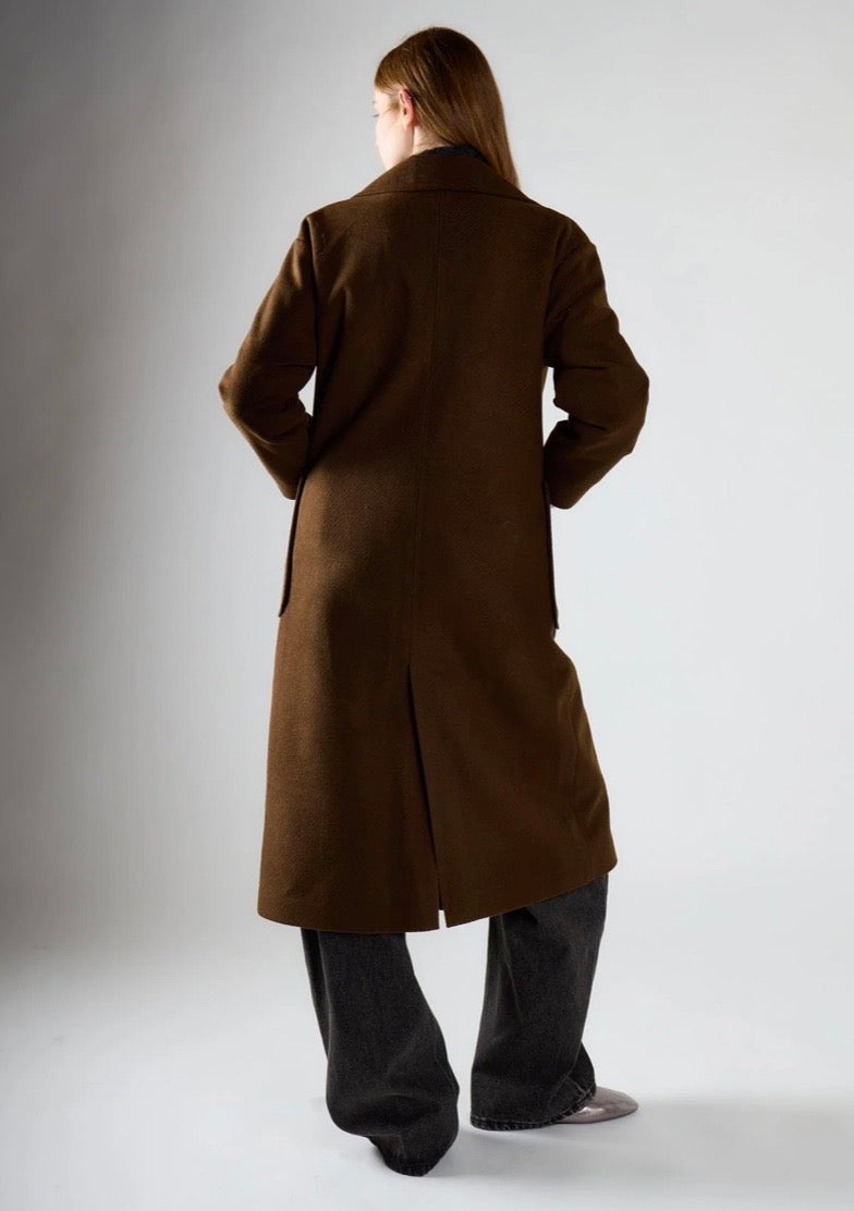 Cappotto Midi Cioccolato - Glamorous