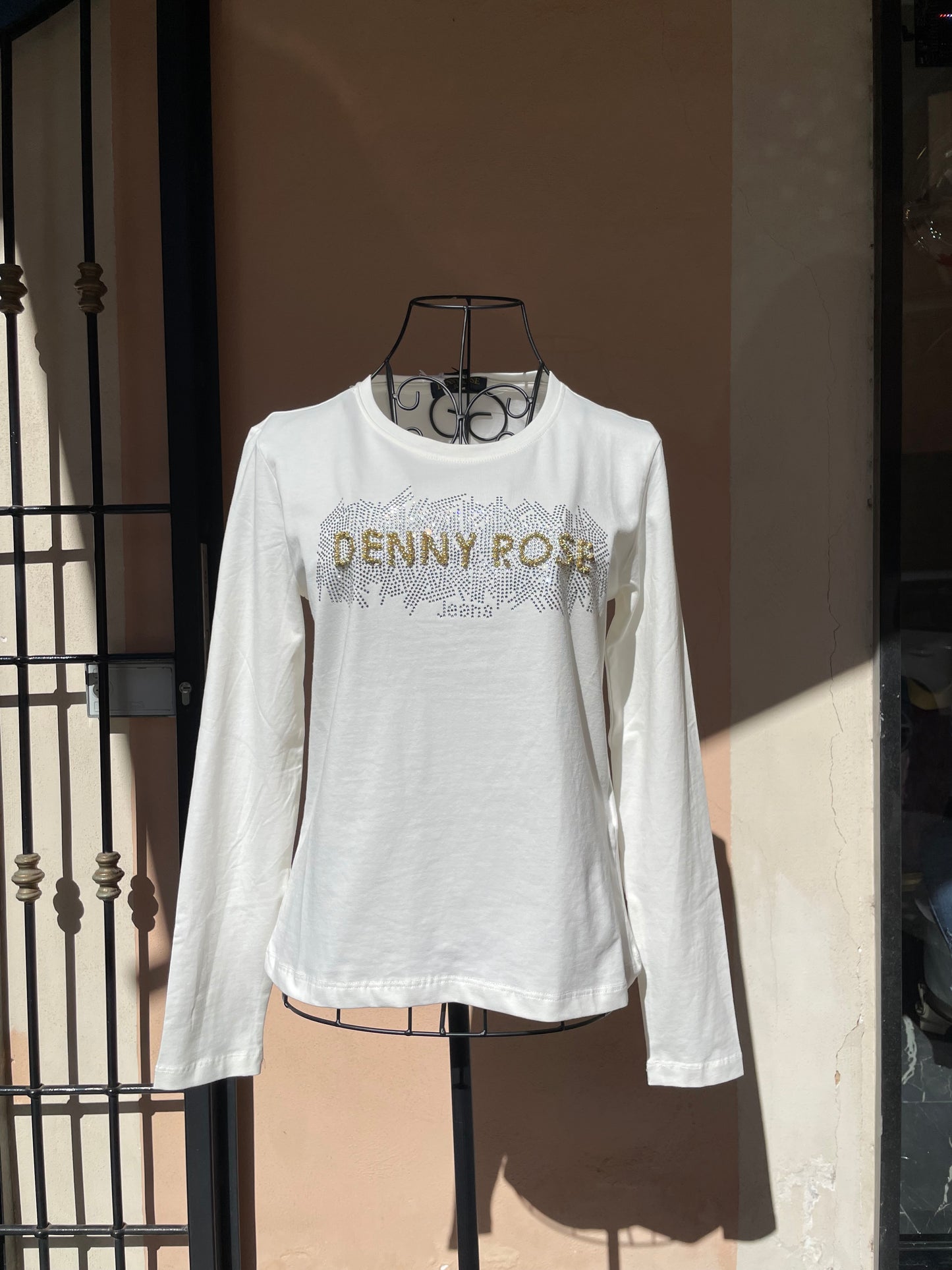 T-shirt in cotone con logo