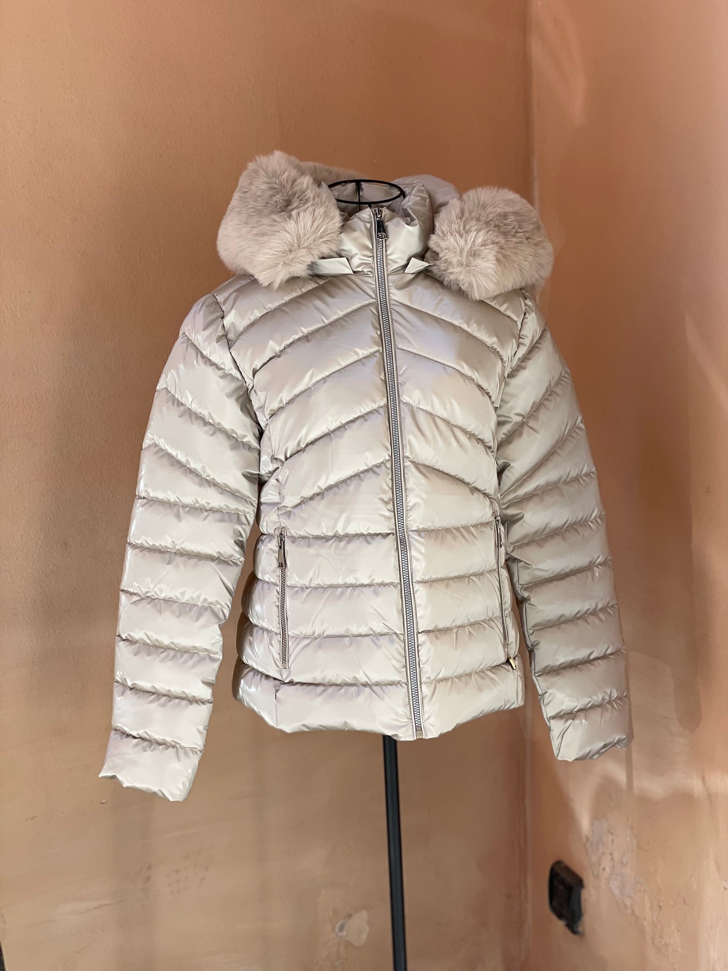 Piumino in nylon imbottito