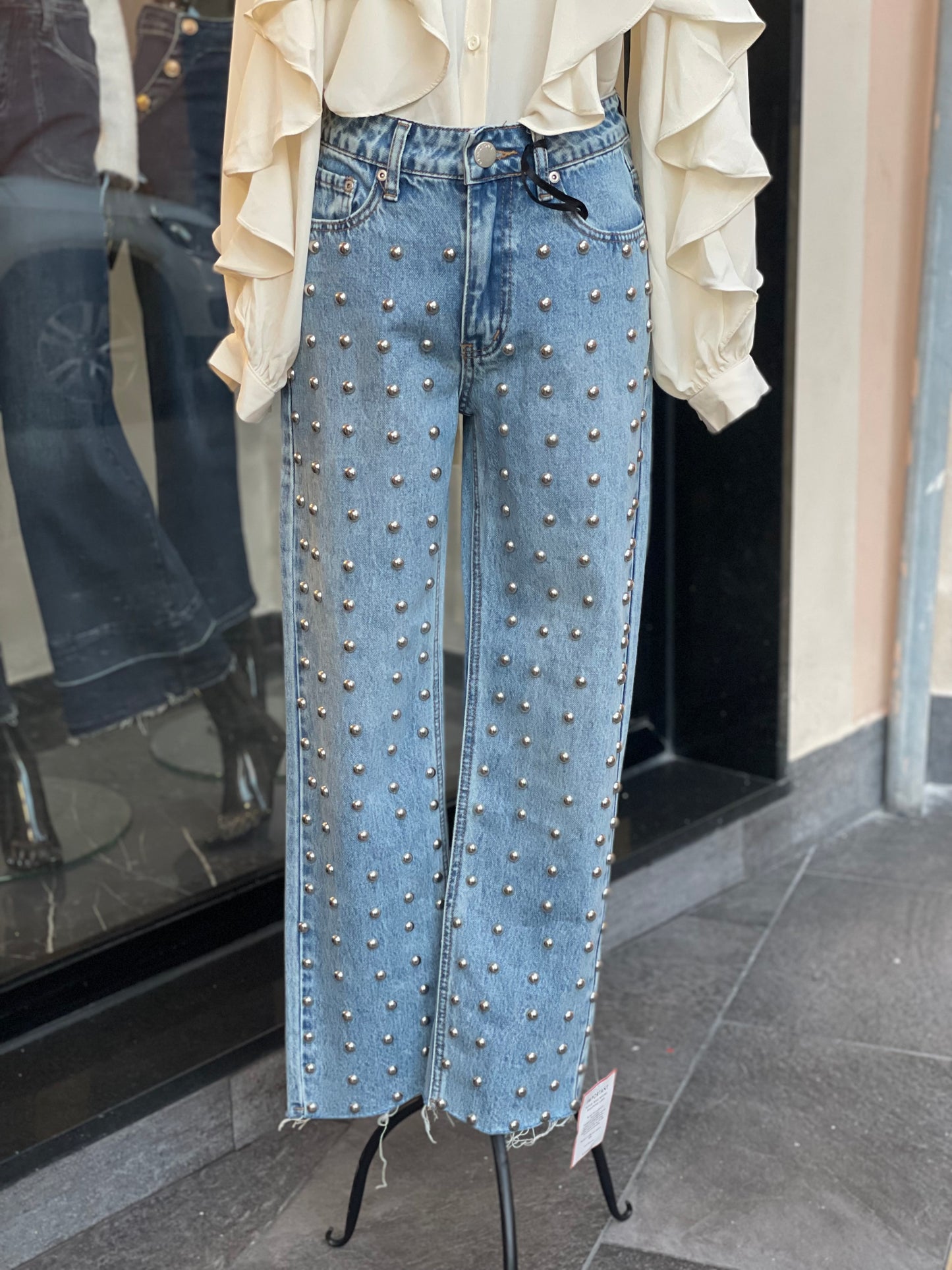 Jeans con borchie - Glamorous