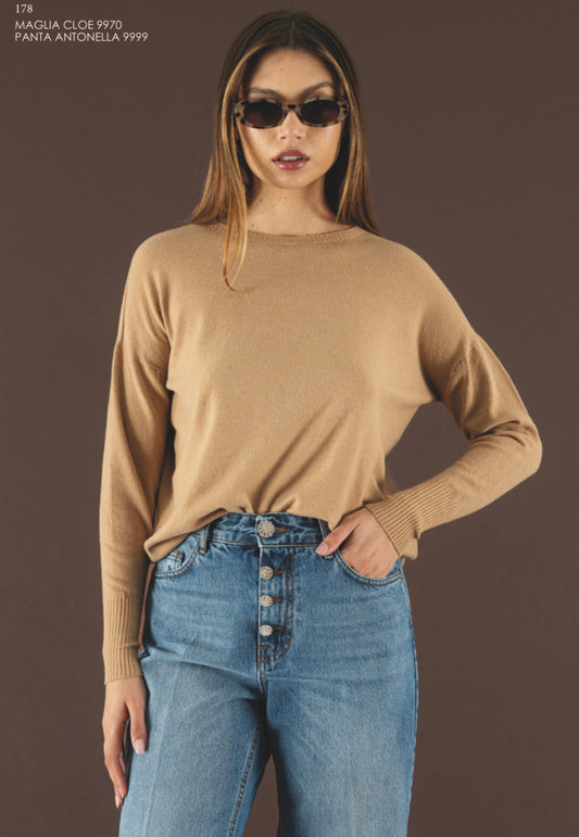 Pantalone denim Antonella - Queguapa