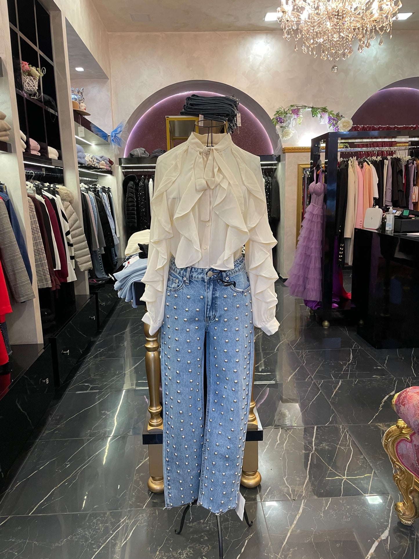 Camicia con rouches - Glamorous