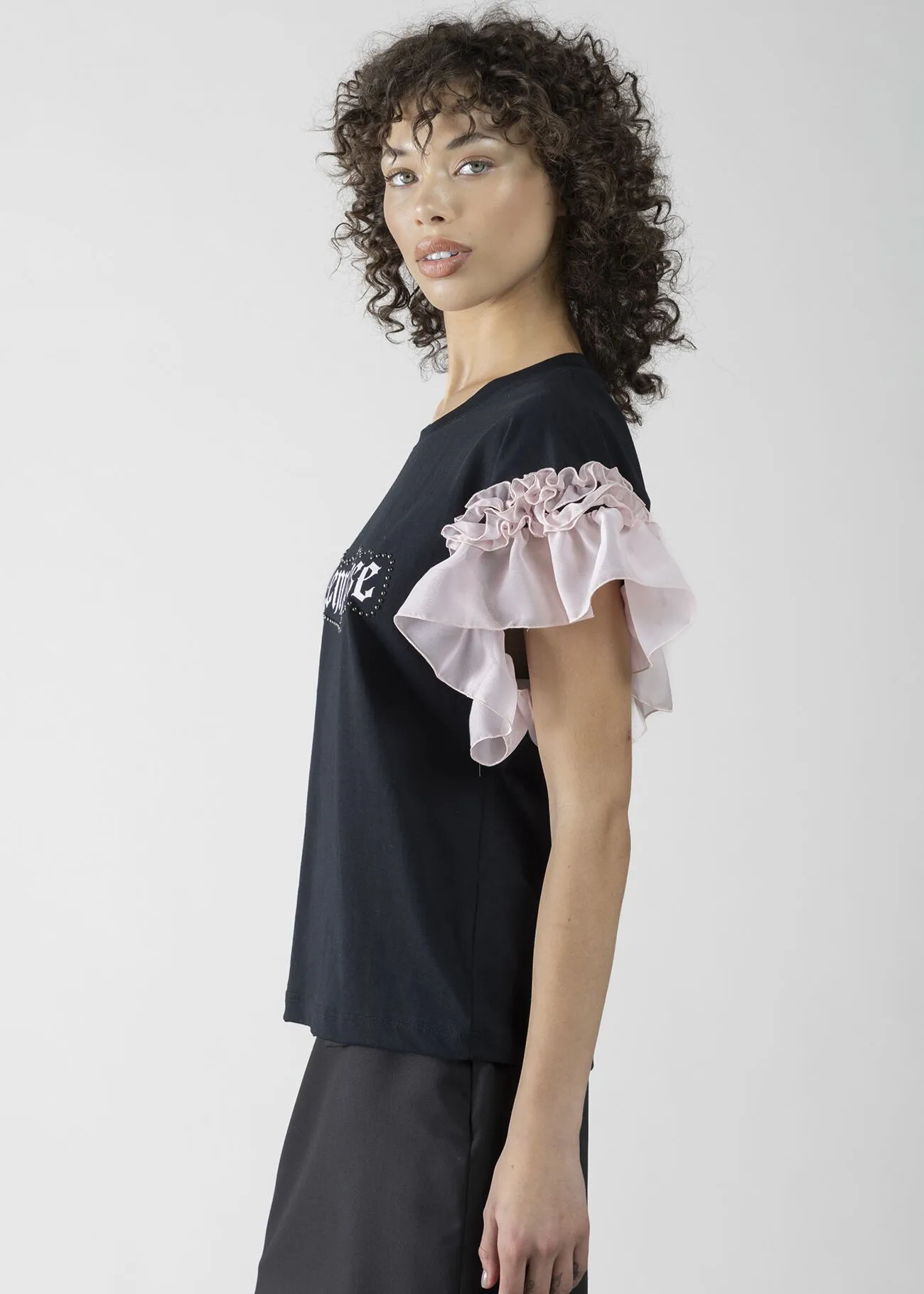 T-SHIRT GOTHIC BALLERINA
