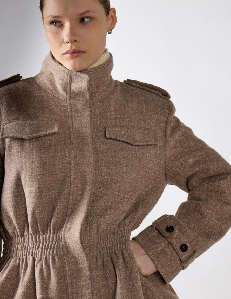 Giacca Con Coulisse In Vita - Glamorous