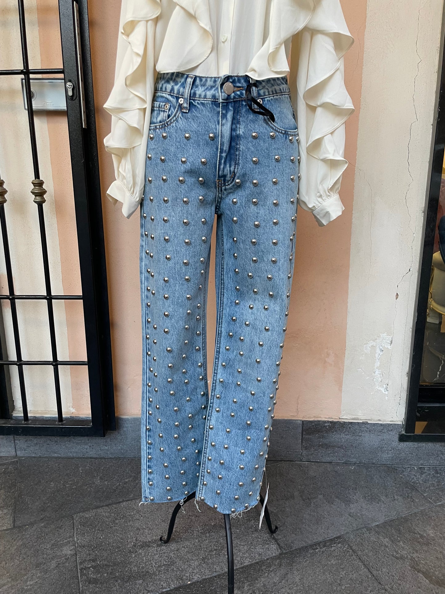Jeans con borchie - Glamorous
