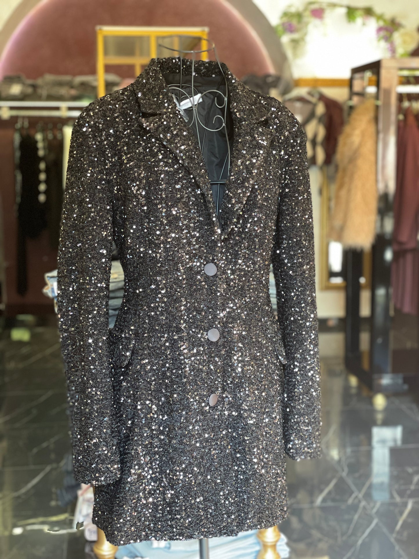 Giacca paillettes- Glamorous