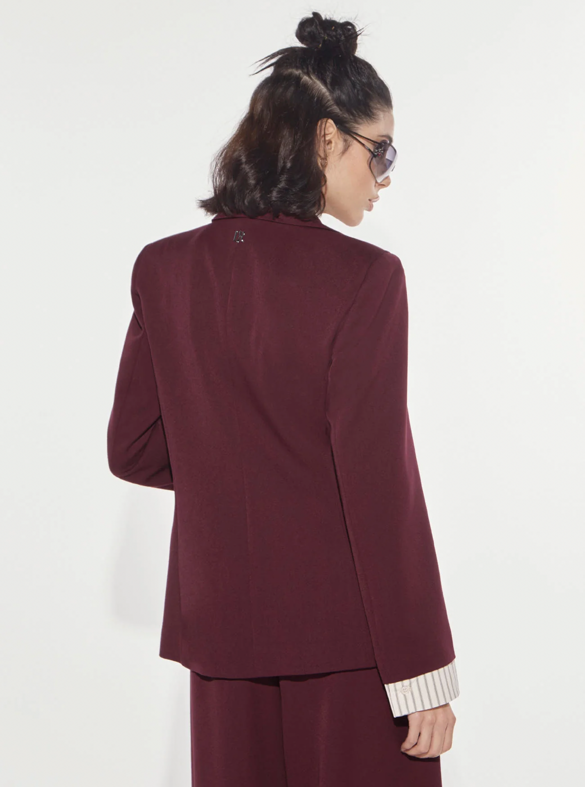 BLAZER MONOPETTO VINO ROSSO