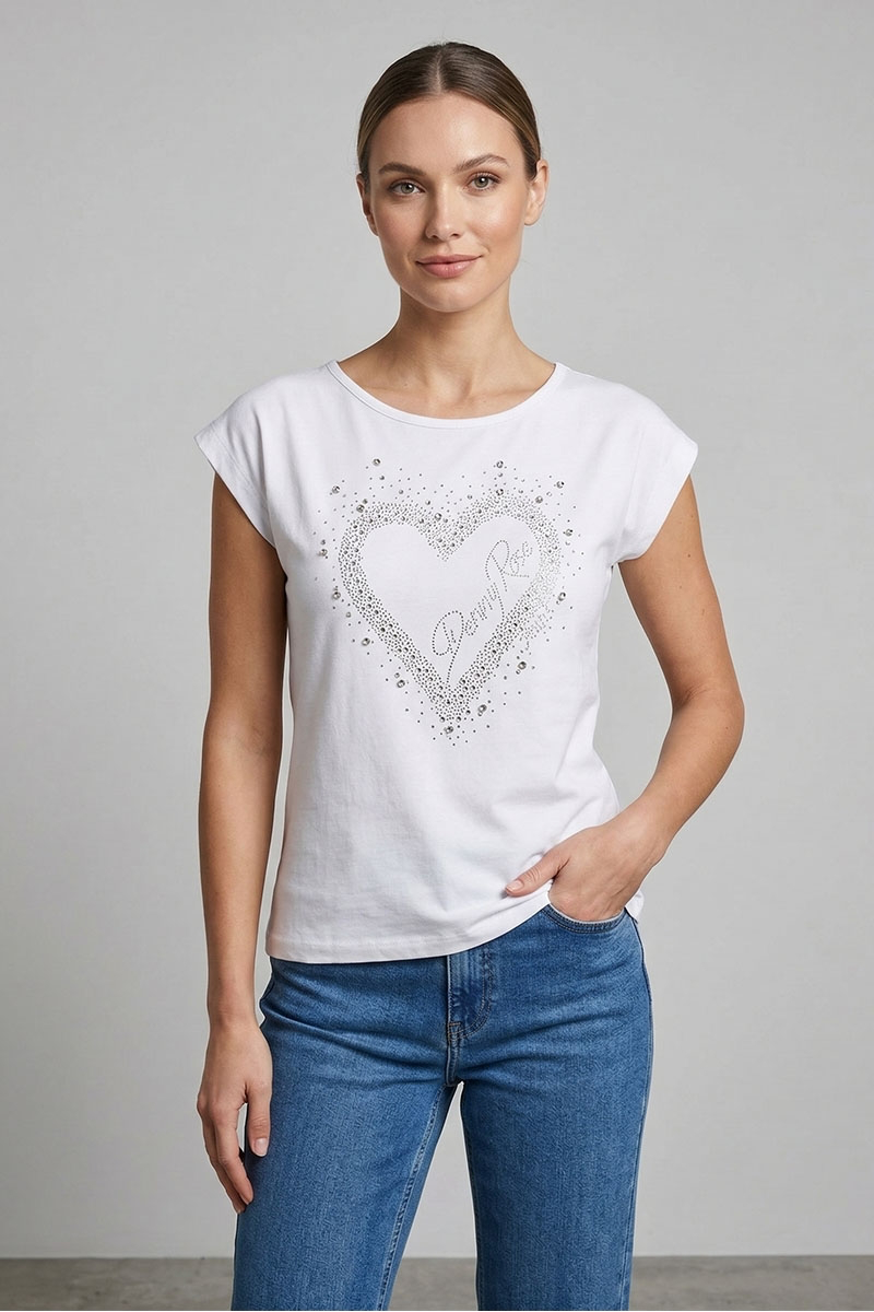 T-SHIRT LOGO HEART