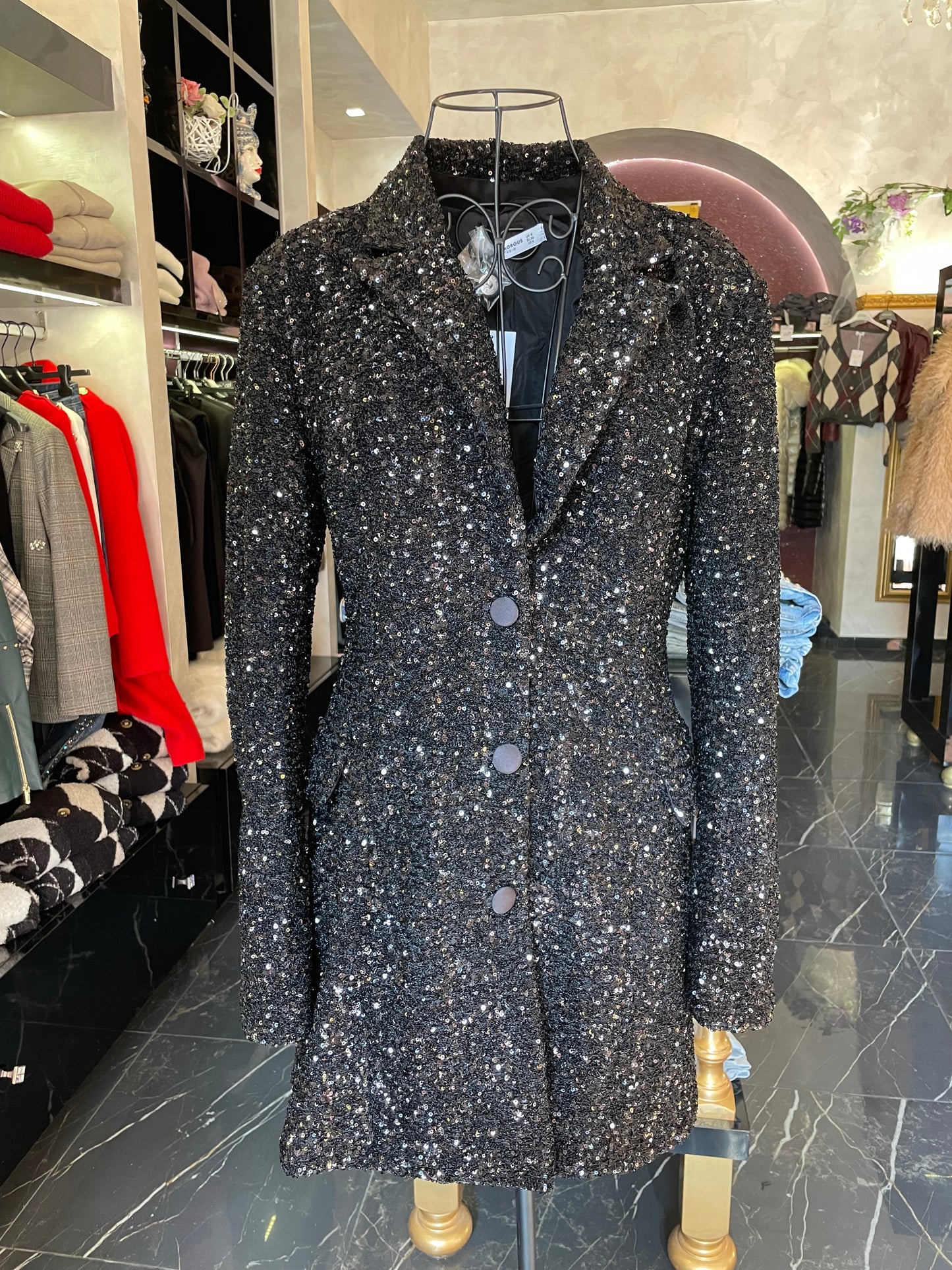 Giacca paillettes- Glamorous