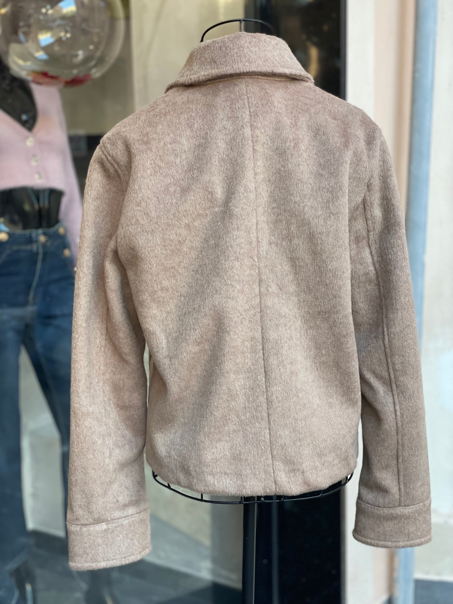 Giacca beige con bottoni - Glamorous