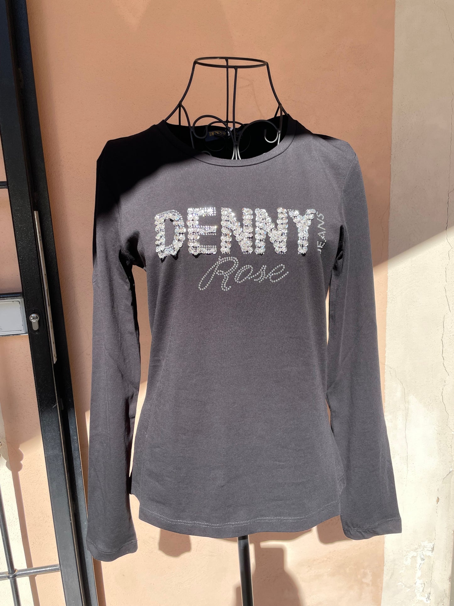 T-shirt in cotone con logo