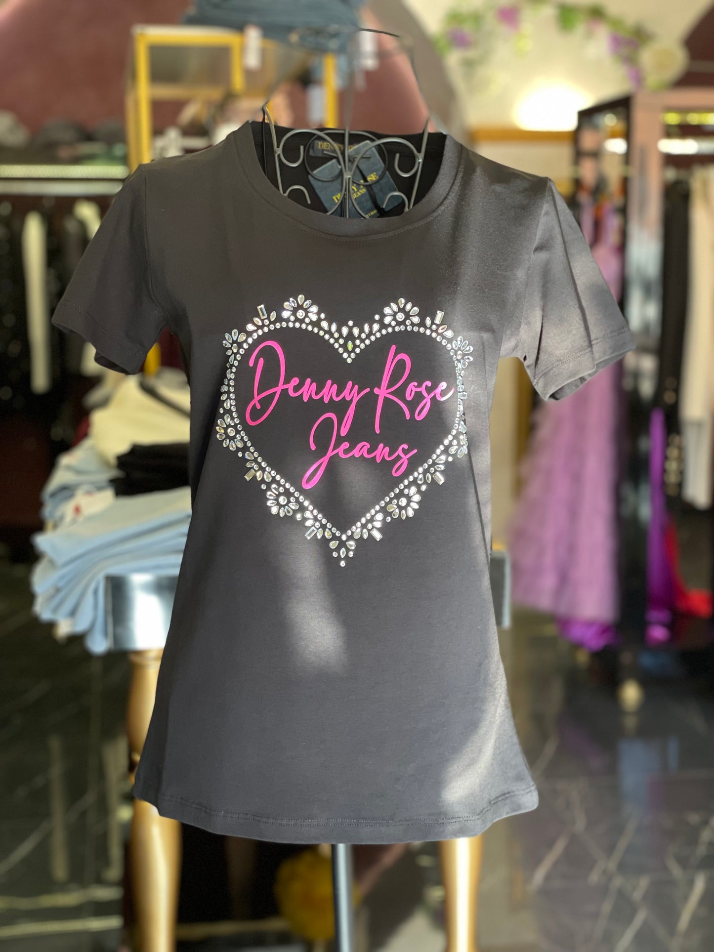 T-shirt in cotone con logo