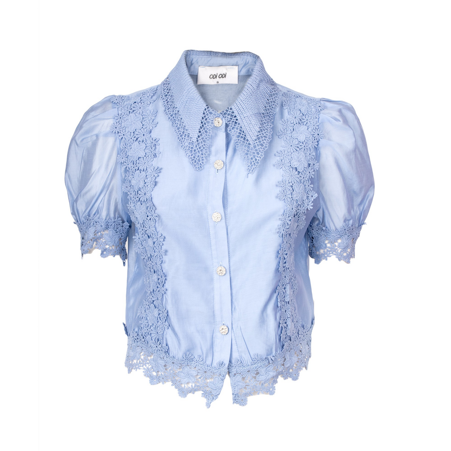 SCAGLIERI CAMICIA CELESTE - ODì ODì