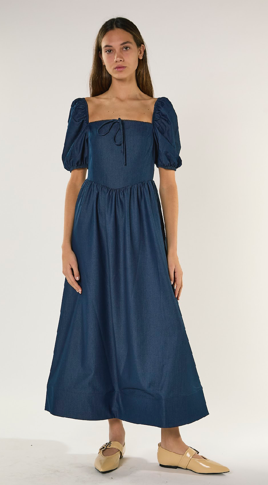 Abito in denim lungo - Glamorous