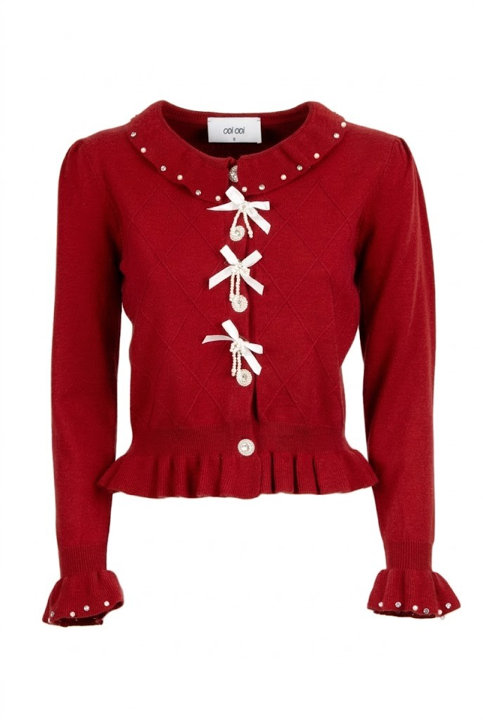 RIPALTA CARDIGAN BORDEAUX - ODì ODì