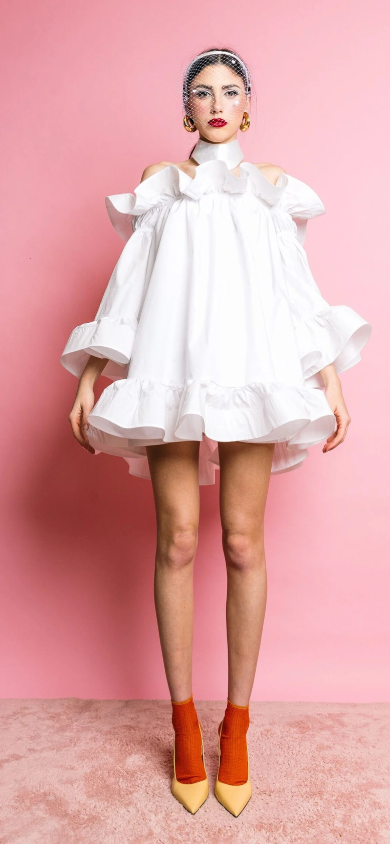 Abito bianco corto - Glamorous GC1269