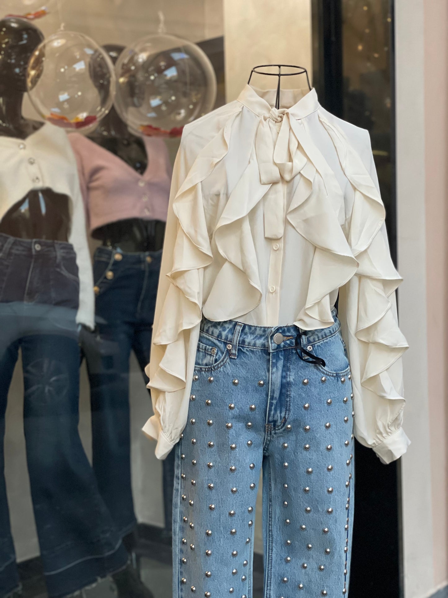 Camicia con rouches - Glamorous