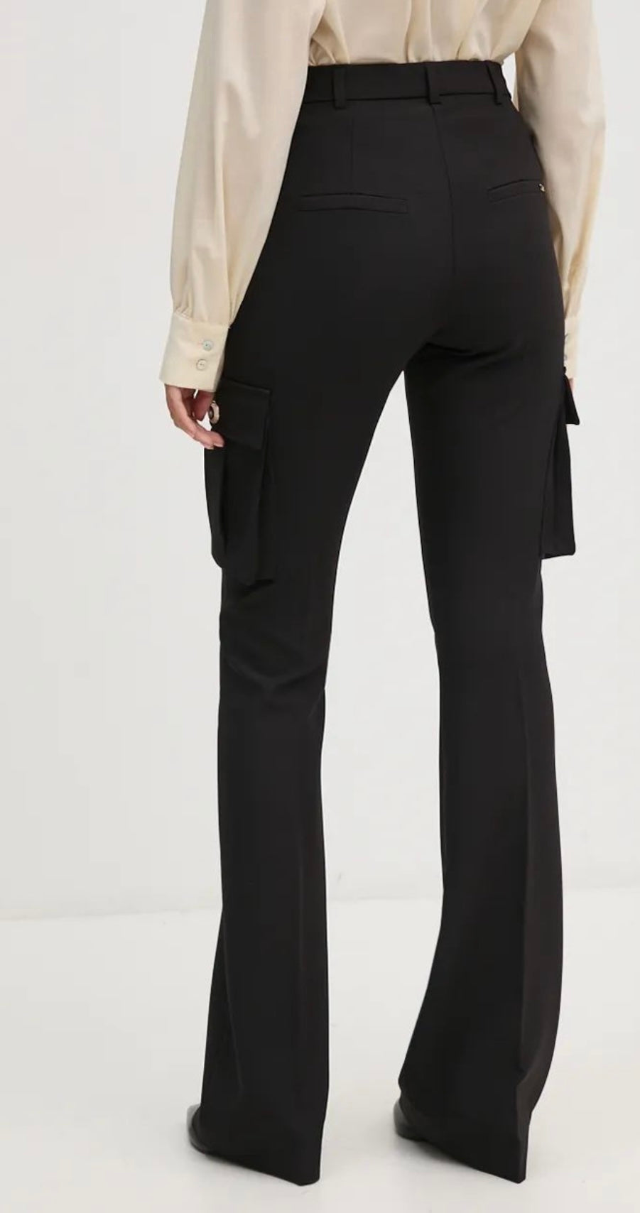 Pantaloni cargo elasticizzati