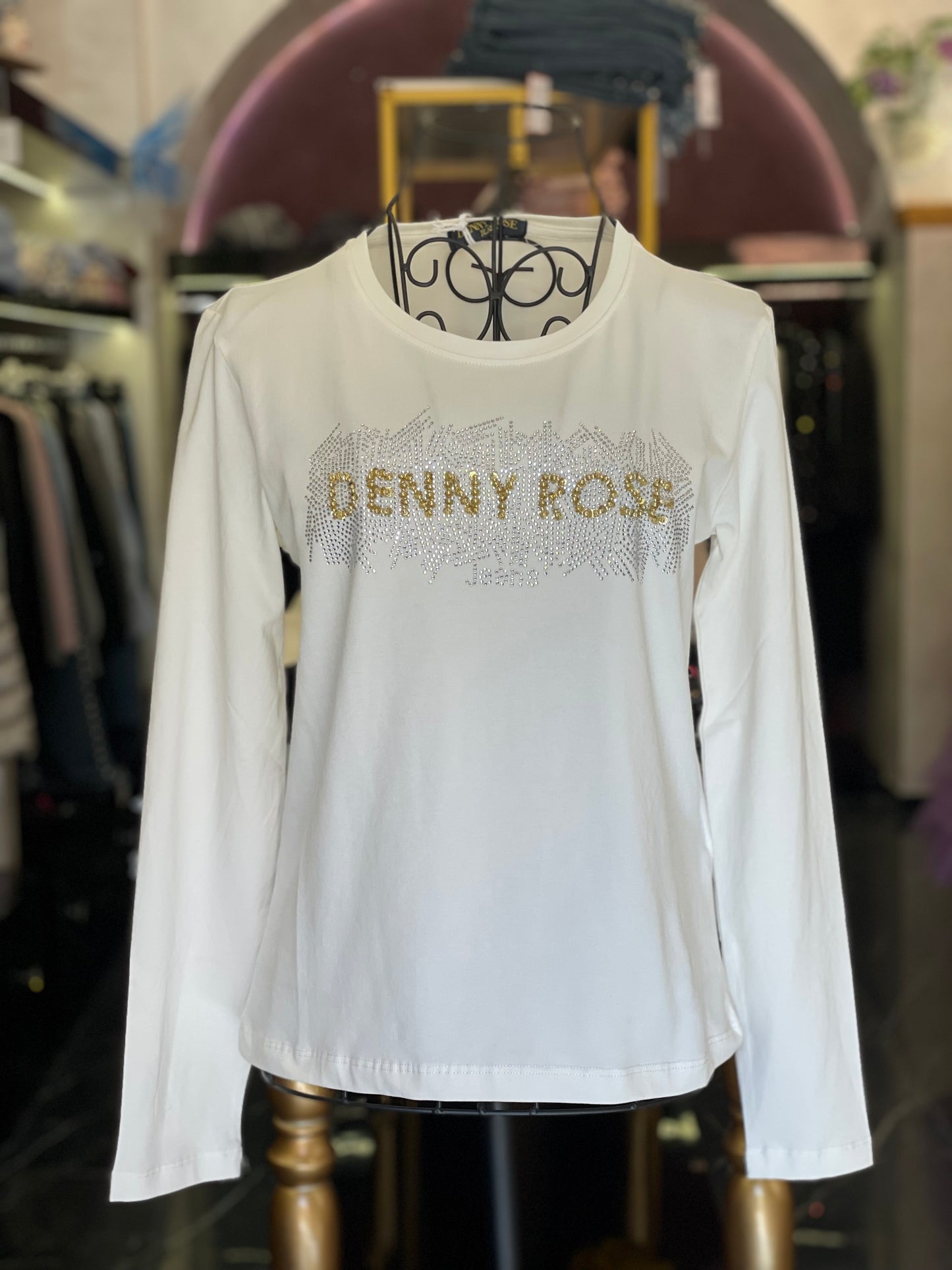 T-shirt in cotone con logo