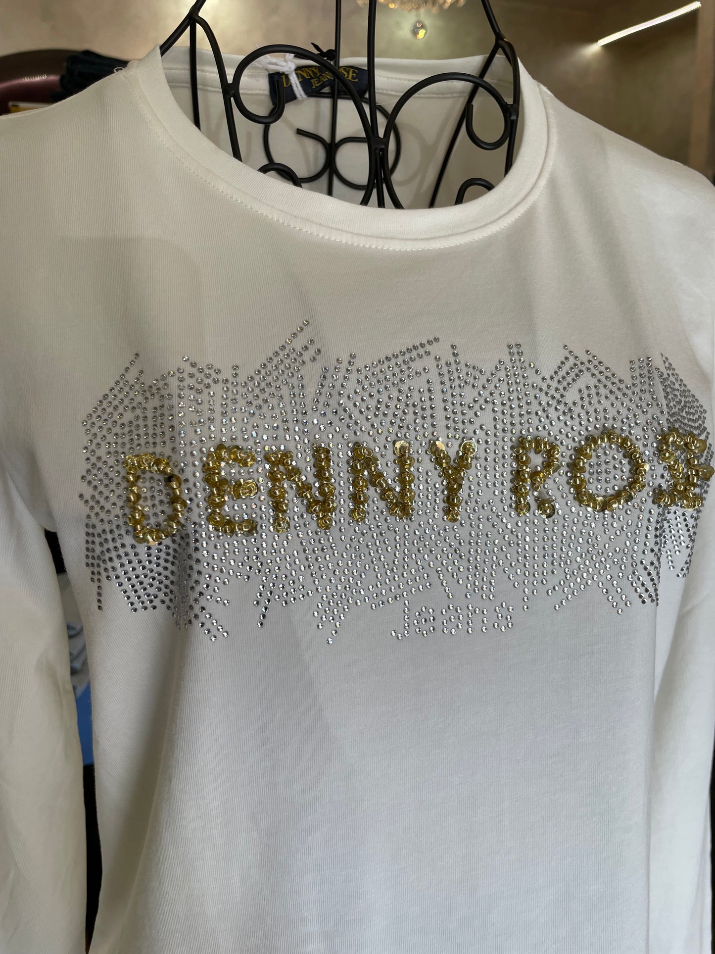 T-shirt in cotone con logo